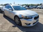 2016 Kia Cadenza   Silver vin: KNALN4D77G5215429