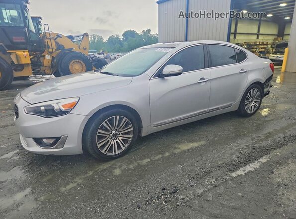 KNALN4D79G5216615 2016 KIA CADENZA Серебряный Передняя левая четверть