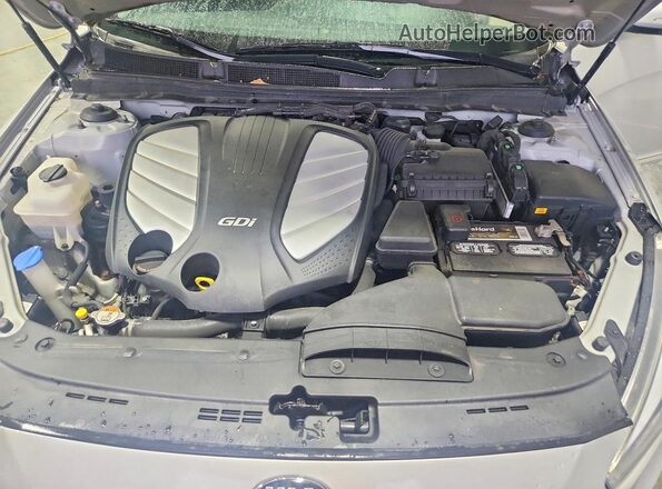KNALN4D79G5216615 2016 KIA CADENZA Серебряный Вид задней части салона