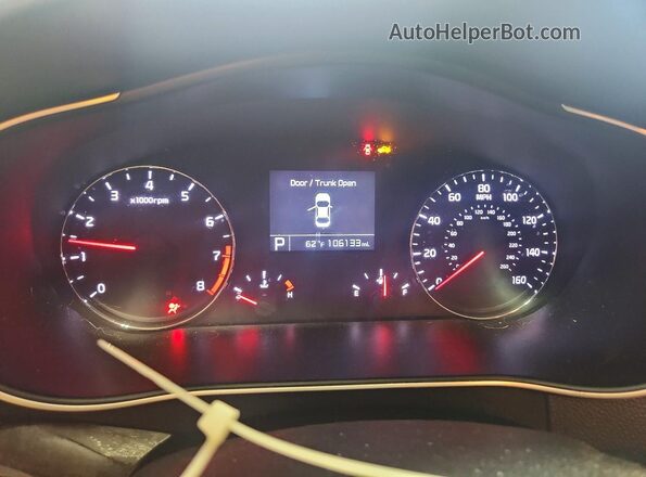 KNALN4D79G5216615 2016 KIA CADENZA Серебряный Вид щитка приборов
