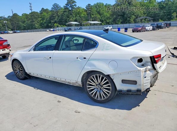 KNALN4D7XG5213786 2016 KIA CADENZA White Задня ліва чверть