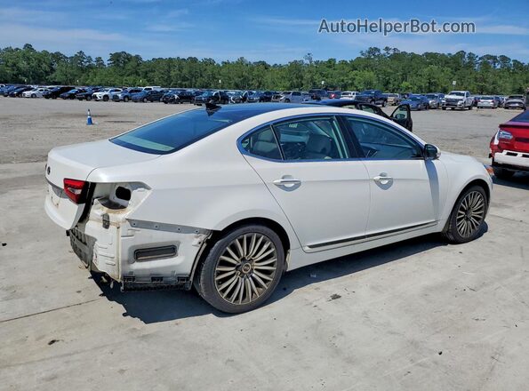 KNALN4D7XG5213786 2016 KIA CADENZA White Задня права чверть