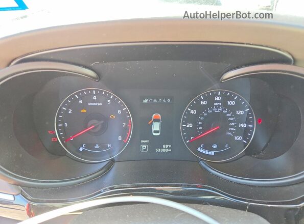 KNALU4D36G6031481 2016 KIA K900 Серый Вид щитка приборов