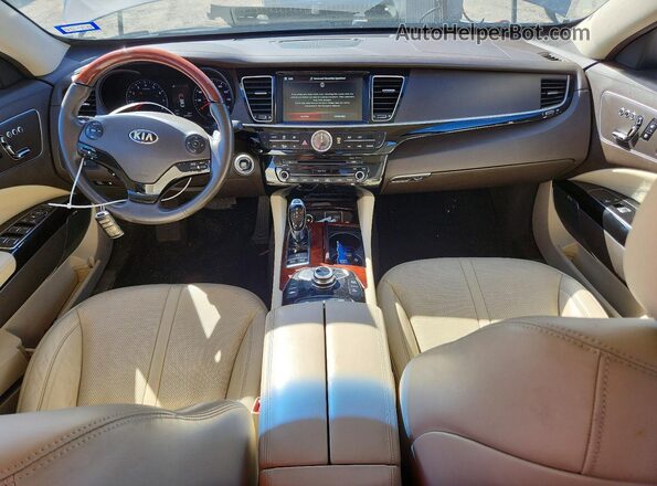 KNALU4D36G6031481 2016 KIA K900 Серый Вид панели приборов