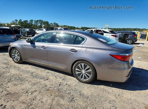 KNALU4D36G6031481 2016 KIA K900 Серый Задняя левая четверть