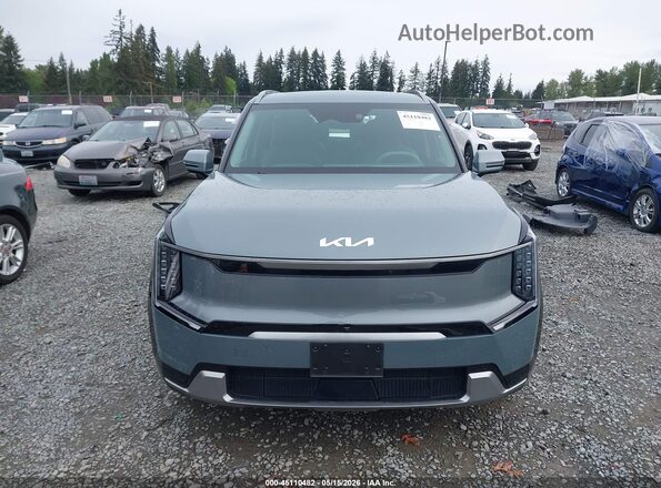 KNDADFS58R6026246 2024 KIA EV9 Серый Вид задней части салона