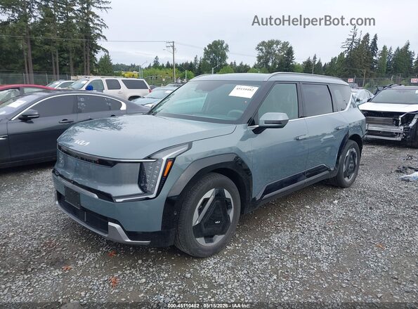 KNDADFS58R6026246 2024 KIA EV9 Серый Передняя левая четверть