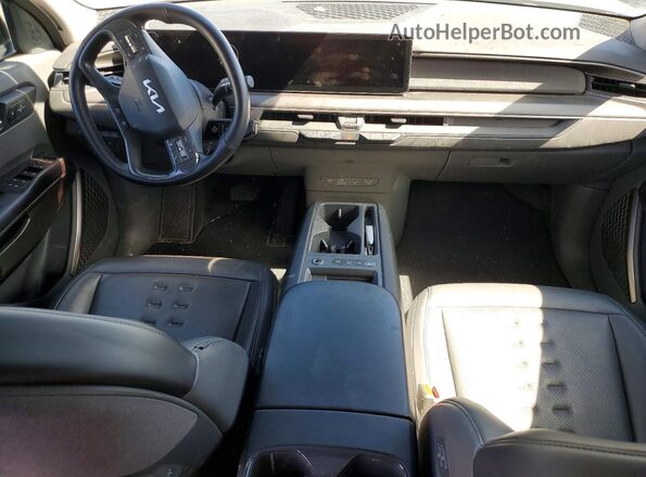 KNDAFFS56R6022495 2024 KIA EV9 Gray Widok deski rozdzielczej