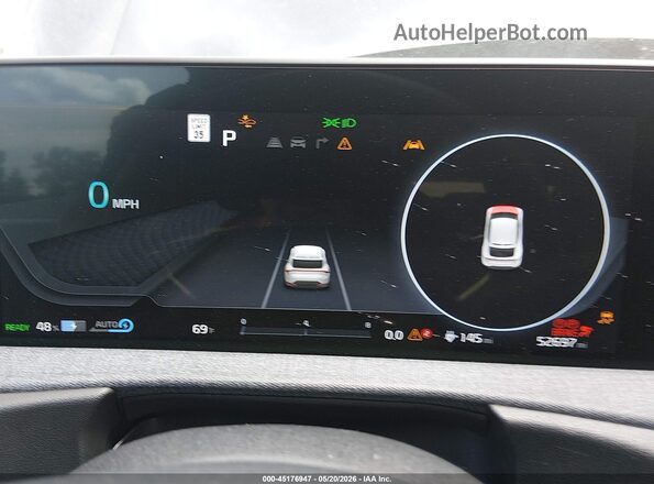 KNDC3DLC2R5217471 2024 KIA EV6 Черный Вид задних сидений