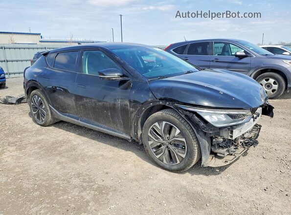 KNDC3DLC7N5045934 2022 KIA EV6 Черный Передняя правая четверть