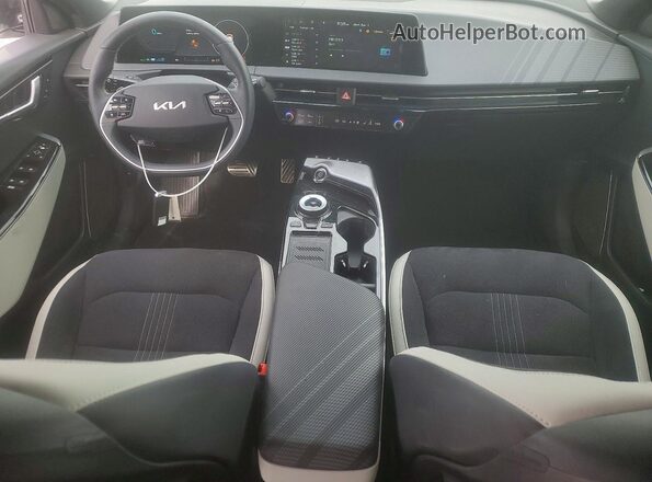 KNDC4DLC5R5223424 2024 KIA EV6 Белый Вид панели приборов