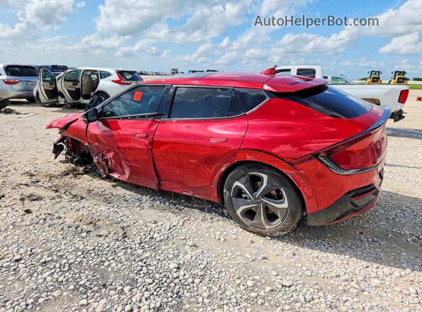 KNDC4DLC8P5121158 2023 KIA EV6 Красный Задняя левая четверть