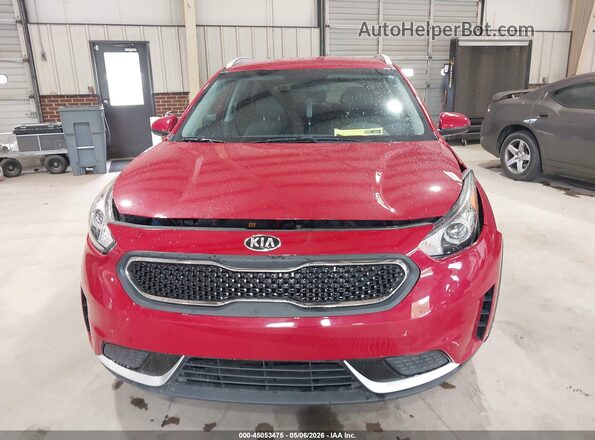 KNDCB3LC0H5048188 2017 KIA NIRO Красный Вид щитка приборов