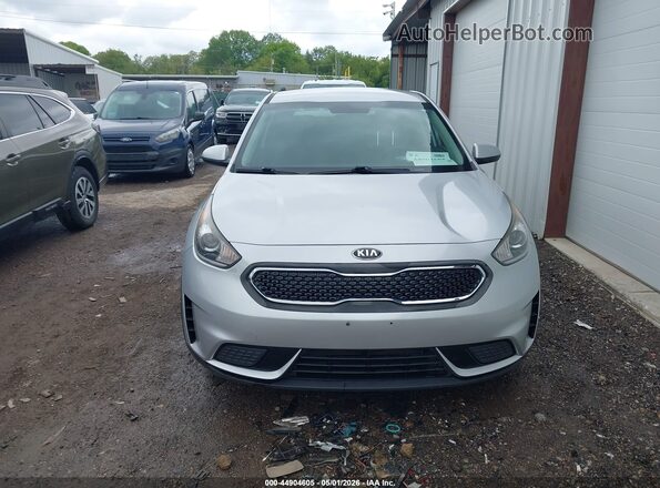 KNDCB3LC0J5142948 2018 KIA NIRO Серебряный Вид щитка приборов