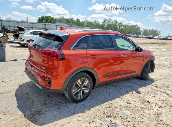 KNDCB3LC0N5528159 2022 KIA NIRO Темно-бордовый Задняя правая четверть