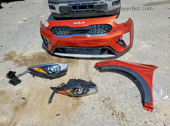 KNDCB3LC0N5528159 2022 KIA NIRO Темно-бордовый Вид наклейки с VIN-кодом