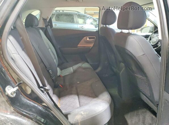 KNDCB3LC1J5118612 2018 KIA NIRO Black Widok wnętrza z tyłu