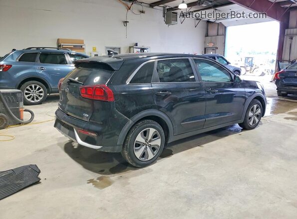KNDCB3LC1J5118612 2018 KIA NIRO Black Tył prawy