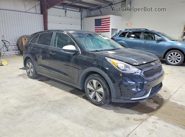 KNDCB3LC1J5118612 2018 KIA NIRO Black Przód prawy