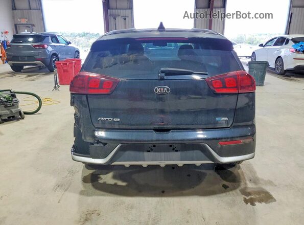 KNDCB3LC1J5118612 2018 KIA NIRO Black Widok z tyłu