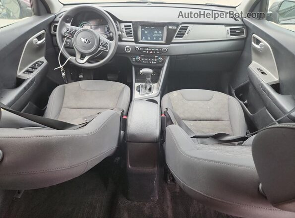 KNDCB3LC1J5122756 2018 KIA NIRO Серый Вид панели приборов