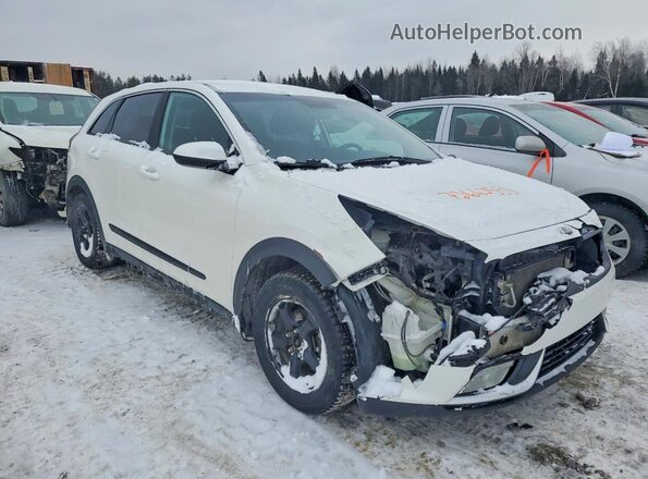 KNDCB3LC1K5226875 2019 KIA NIRO Белый Передняя правая четверть