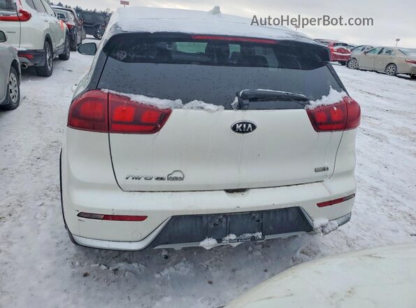 KNDCB3LC1K5226875 2019 KIA NIRO Белый Вид сзади