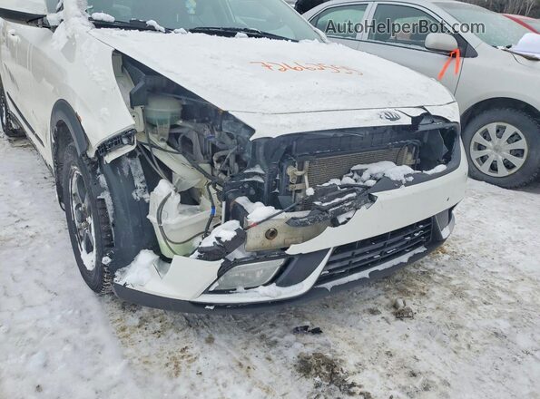 KNDCB3LC1K5226875 2019 KIA NIRO Белый Вид подкапотного пространства
