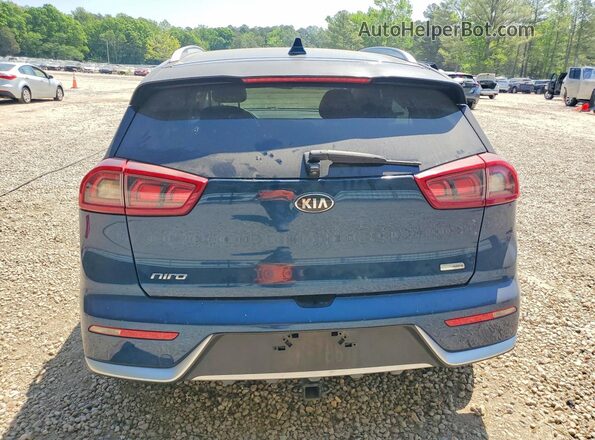 KNDCB3LC1K5243630 2019 KIA NIRO Синий Вид сзади