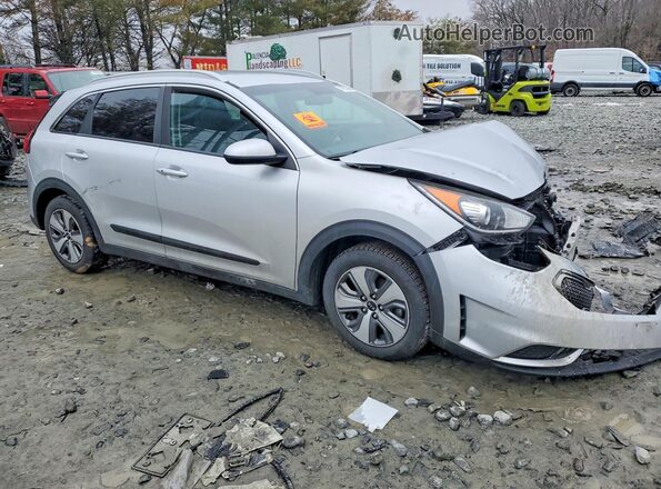 KNDCB3LC2K5257522 2019 KIA NIRO Серебряный Передняя правая четверть