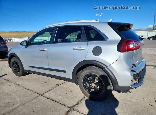 KNDCB3LC2K5302801 2019 KIA NIRO Серебряный Задняя левая четверть