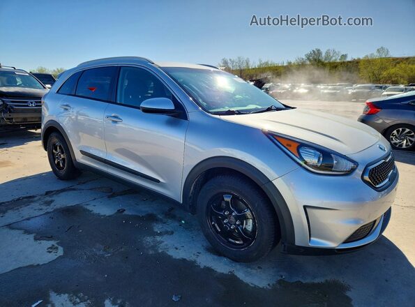 KNDCB3LC2K5302801 2019 KIA NIRO Серебряный Передняя правая четверть