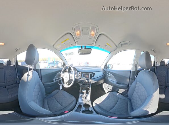KNDCB3LC2K5302801 2019 KIA NIRO Серебряный Панорамный вид салона 360°