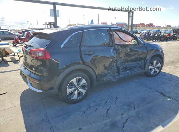 KNDCB3LC2K5345275 2019 KIA NIRO Черный Задняя правая четверть