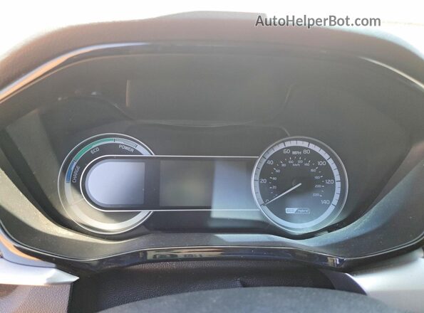 KNDCB3LC2L5369156 2020 KIA NIRO Серебряный Вид щитка приборов