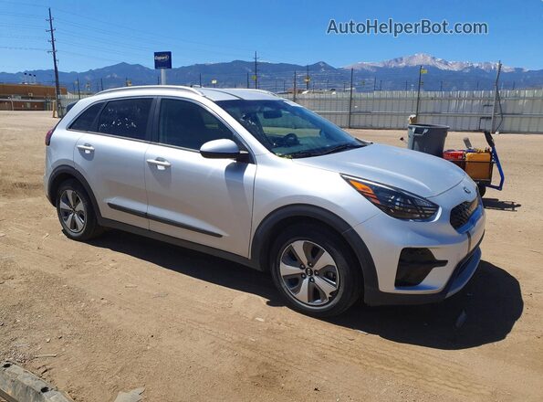 KNDCB3LC2L5369156 2020 KIA NIRO Серебряный Передняя правая четверть