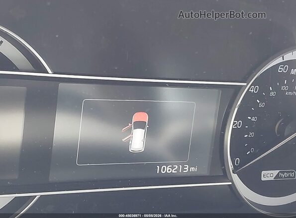 KNDCB3LC4H5070971 2017 KIA NIRO Серый Вид задних сидений