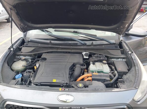 KNDCB3LC4H5070971 2017 KIA NIRO Серый Вид сзади