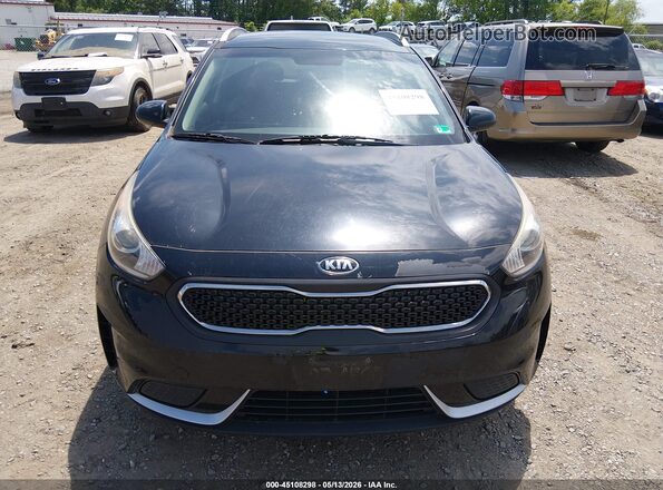 KNDCB3LC4J5109869 2018 KIA NIRO Черный Вид щитка приборов