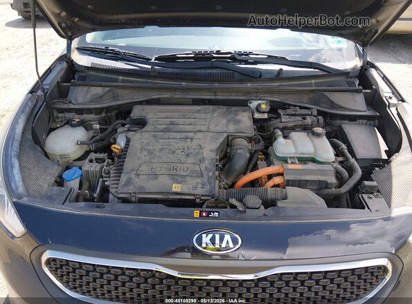 KNDCB3LC4J5109869 2018 KIA NIRO Черный Вид сзади