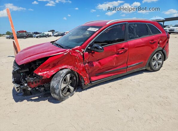 KNDCB3LC4J5113517 2018 KIA NIRO Красный Передняя левая четверть