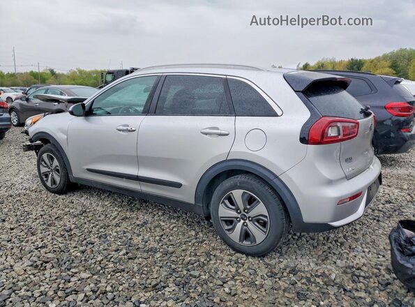 KNDCB3LC4J5161874 2018 KIA NIRO Silver Tył lewy