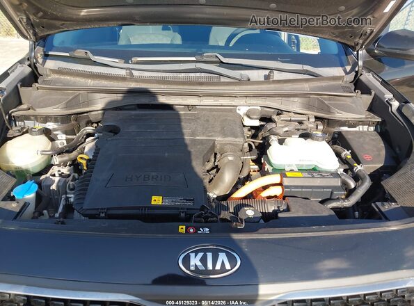 KNDCB3LC5H5047960 2017 KIA NIRO Черный Вид сзади