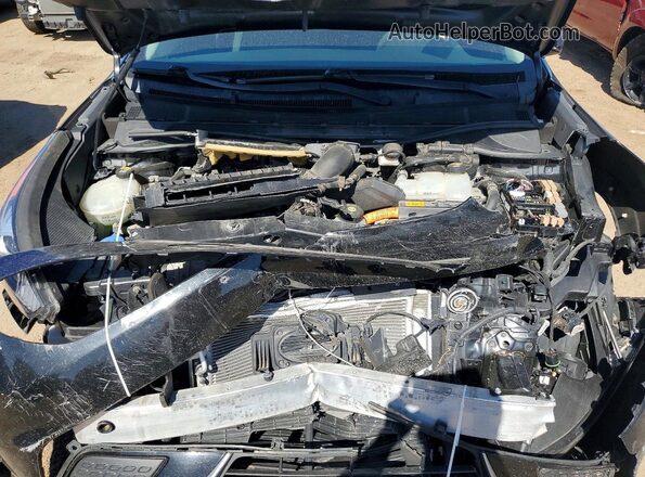 KNDCB3LC7H5044655 2017 KIA NIRO Черный Вид задней части салона