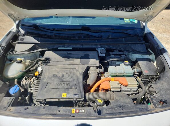 KNDCB3LC7K5221213 2019 KIA NIRO Белый Вид подкапотного пространства