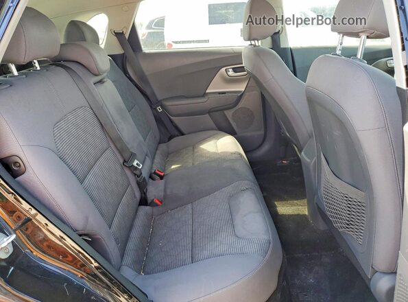 KNDCB3LC7K5245558 2019 KIA NIRO Черный Вид задней части салона
