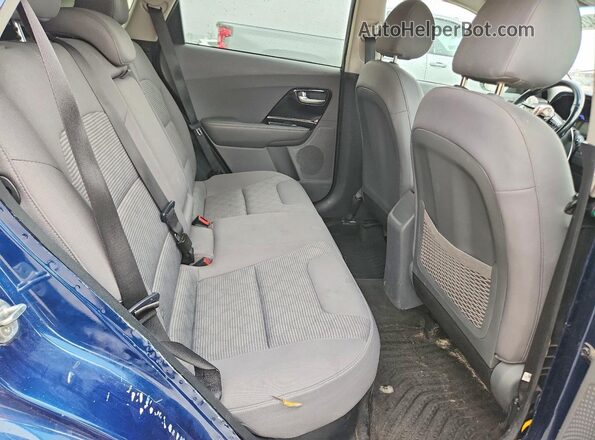 KNDCB3LC7N5533472 2022 KIA NIRO Синий Вид задней части салона