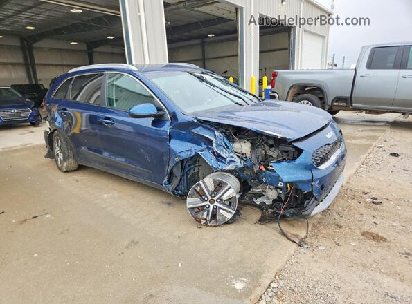 KNDCB3LC7N5533472 2022 KIA NIRO Синий Передняя правая четверть