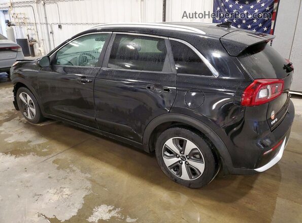 KNDCB3LC8H5059083 2017 KIA NIRO Black უკანა მარცხენა