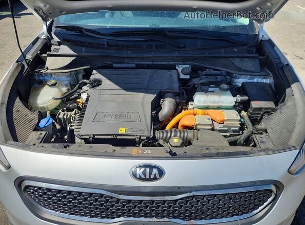 KNDCB3LC8K5351565 2019 KIA NIRO Серебряный Вид задней части салона